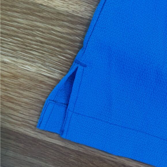 Kenneth Cole Mens Button-Up Shirt Short Sleeve Relaxed Fit Collared Blue Size M - Picture 5 of 12